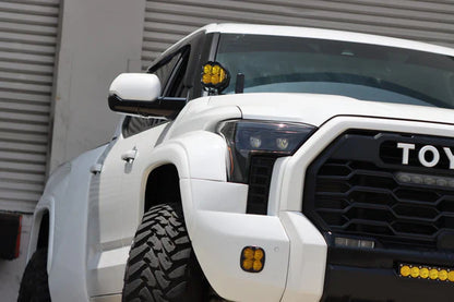 AlphaRex 22-24 Toyota Tundra/Sequoia LUXX-Series LED Projector Headlights Black