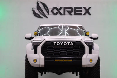 AlphaRex 22-24 Toyota Tundra/Sequoia LUXX-Series LED Projector Headlights Black