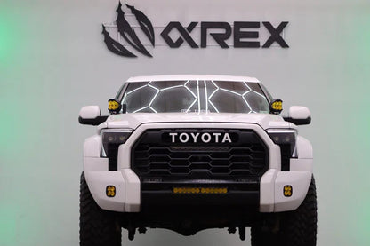 AlphaRex 22-24 Toyota Tundra/Sequoia LUXX-Series LED Projector Headlights Black