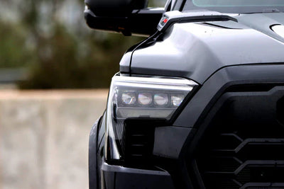 AlphaRex 22-25 Toyota Tundra/Sequoia NOVA-Series LED Projector Headlights Black