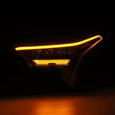 AlphaRex 22-25 Toyota Tundra/Sequoia NOVA-Series LED Projector Headlights Black