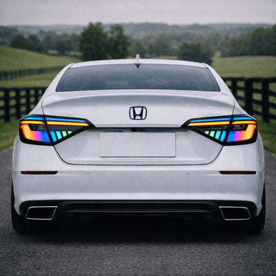 2022-2024 11th Gen Honda Civic Smoked LED Tail Lights