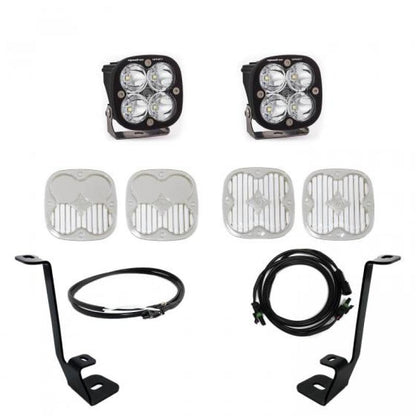Baja Designs Ford Squadron Sport A-Pillar Light Kit  with Upfitter