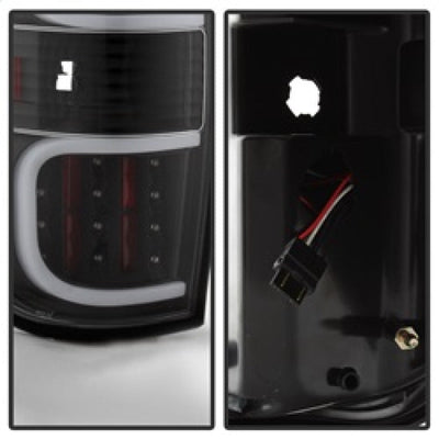 SPYDER xTune Ford F150 09-14 LED Tail Lights - Black ALT-ON-FF15009-LBLED-BK 5082169