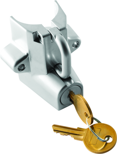 Bikers Choice Motorcycle Helmet Lock-Chrome 492970