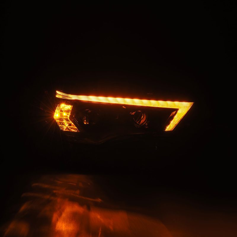 AlphaRex 14-24 Toyota 4Runner MK II LUXX-Series LED Projector Headlights Alpha-Black