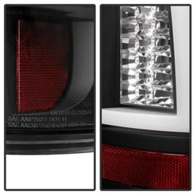 Spyder Chevy Silverado 1500/2500 03-06 Version 2 LED Tail Lights - Black ALT-YD-CS03V2-LED-BK 5081919