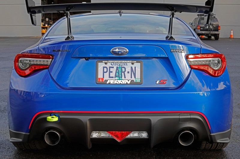 Perrin 13-22 BRZ / 13-16 FRS / 17-21 GT86 / 2022 GR86 Rear Tow Hook Neon Yellow | PSP-BDY-255NY