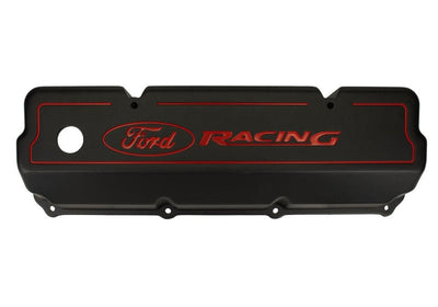 Ford 351C Aluminum Valve Cover Set - Black Finish FRDM6582-Z351B