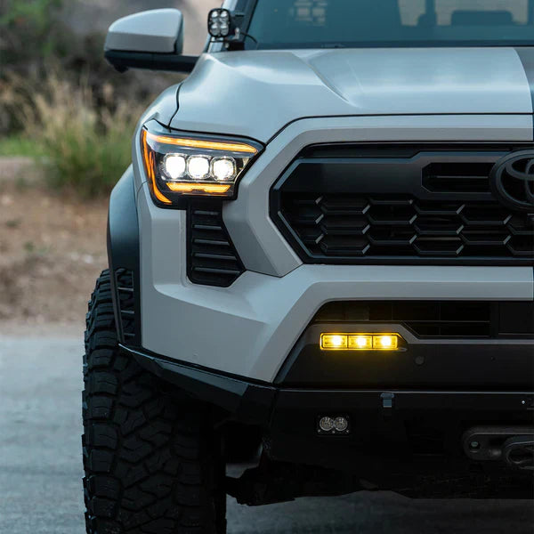 AlphaRex 24-25 Toyota Tacoma / 22-25 Tundra/Sequoia / 25 4Runner DoubleTap Dual Color LED Projector Fog Lights