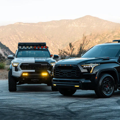 AlphaRex 24-25 Toyota Tacoma / 22-25 Tundra/Sequoia / 25 4Runner DoubleTap Dual Color LED Projector Fog Lights