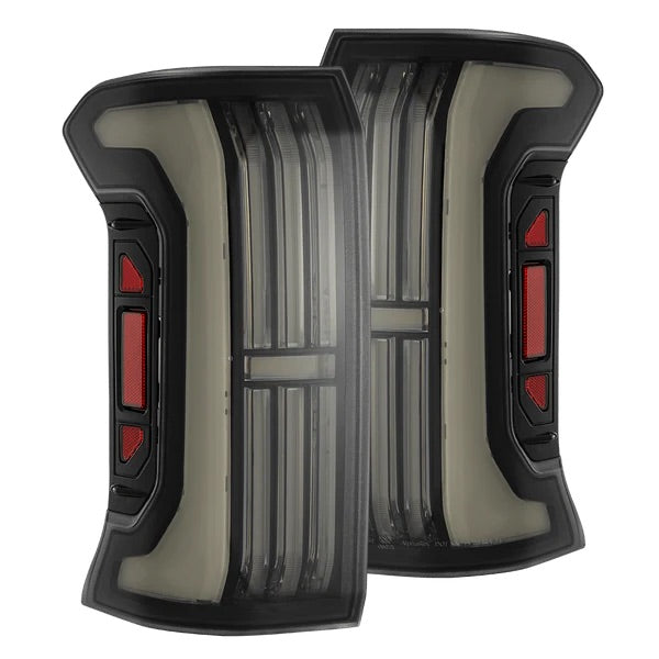 AlphaRex 24+ Toyota Tacoma NOVA-Series Prismatic LED Tail Lights Alpha-Black