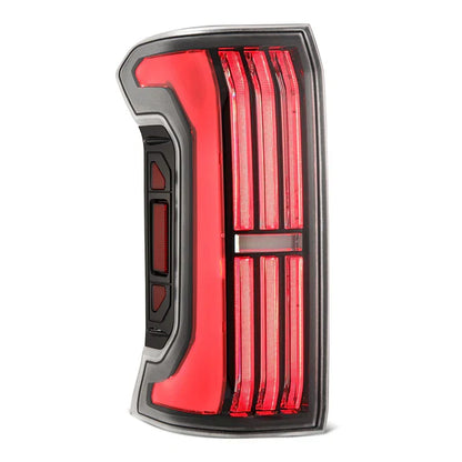 AlphaRex 24+ Toyota Tacoma NOVA-Series Prismatic LED Tail Lights Black