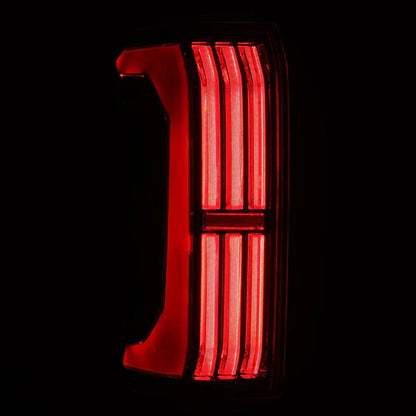 AlphaRex 24+ Toyota Tacoma NOVA-Series Prismatic LED Tail Lights Black