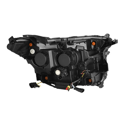 AlphaRex 24-25 Toyota Tacoma / 25-up 4Runner LUXX-Series LED Projector Headlights Alpha-Black