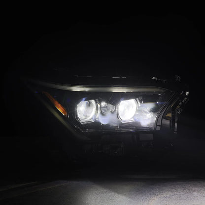 AlphaRex 24-25 Toyota Tacoma / 25-up 4Runner LUXX-Series LED Projector Headlights Alpha-Black