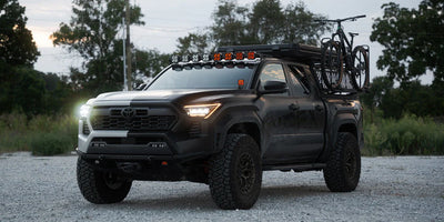AlphaRex 24-25 Toyota Tacoma / 25-up 4Runner NOVA-Series LED Projector Headlights Black