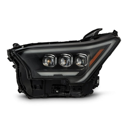 AlphaRex 24-25 Toyota Tacoma / 25-up 4Runner NOVA-Series LED Projector Headlights Black