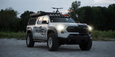 AlphaRex 24-25 Toyota Tacoma / 25-up 4Runner NOVA-Series LED Projector Headlights Black