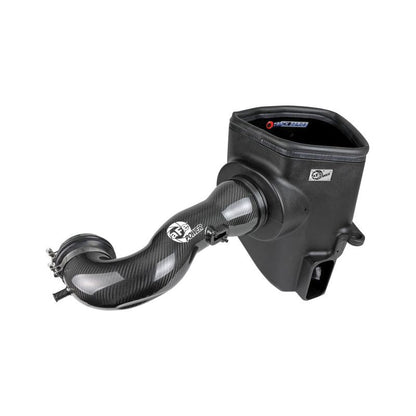 aFe 19-21 GM Trucks 5.3L/6.2L Track Series Carbon Fiber Cold Air Intake System W/ Pro Dry S Filters