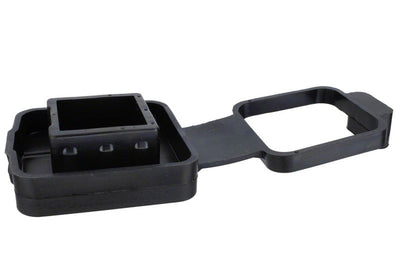 Ford Racing Rubber 2in Hitch Receiver Cover w/Ford Oval/Ford Performance Logo M-1840-FP