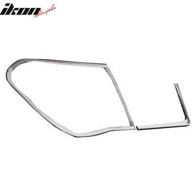 2009-2013 BMW F01 7 Series Chrome 4PC Rear Tail Lights Bezel Cover ABS
