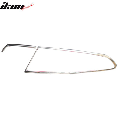 2009-2011 Jaguar XF Chrome Rear Tail Lights Bezel Cover Trim ABS