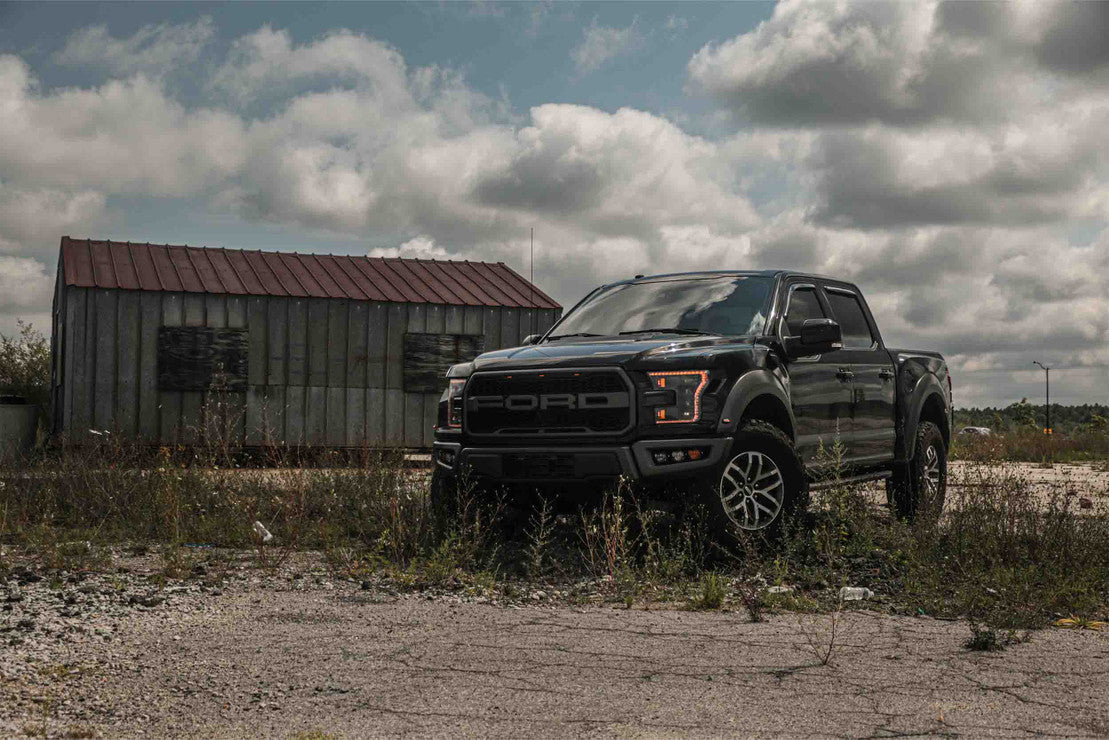 Morimoto Ford Raptor (17-20) XB LED Headlights - Amber DRL