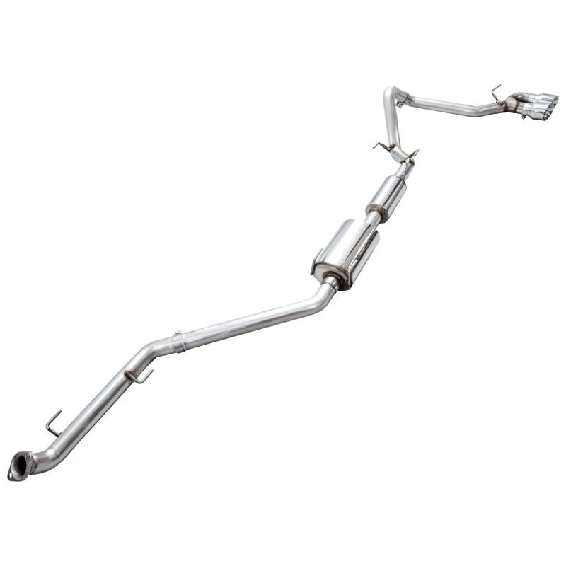 AWE Exhaust - 2024+ Toyota Tacoma Dual Chrome Silver Tips