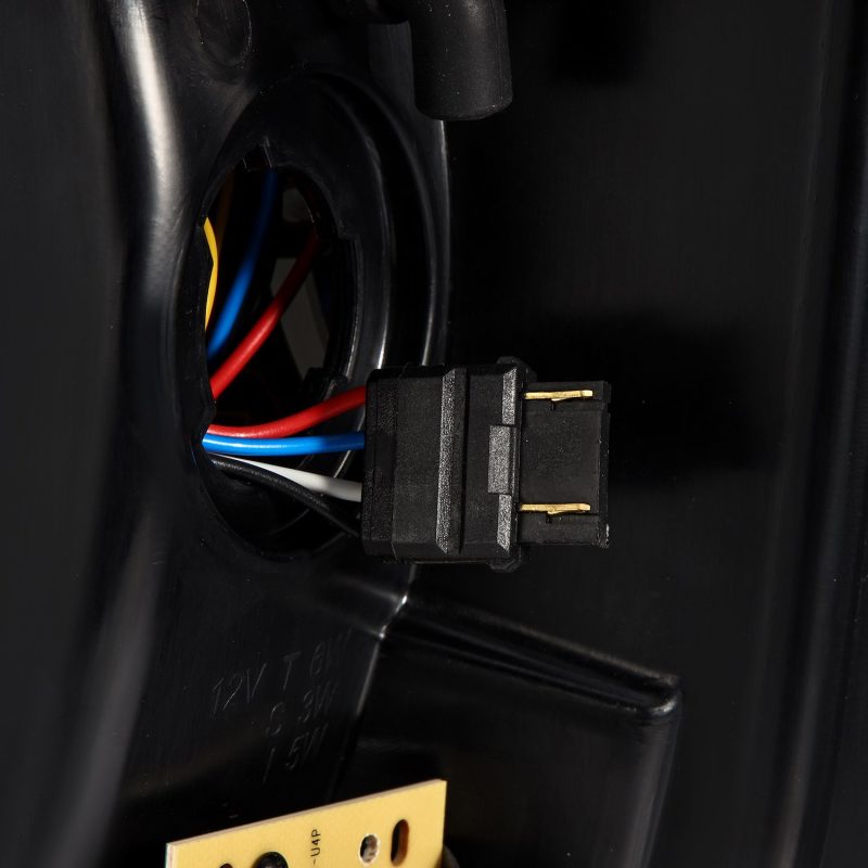 AlphaRex 17-19 Ford Super Duty PRO-Series LED Tail Lights Jet Black