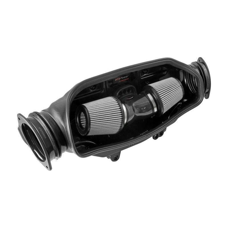 aFe 2020+ Corvette C8 Track Series Carbon Fiber Cold Air Intake System With Pro DRY S Filters