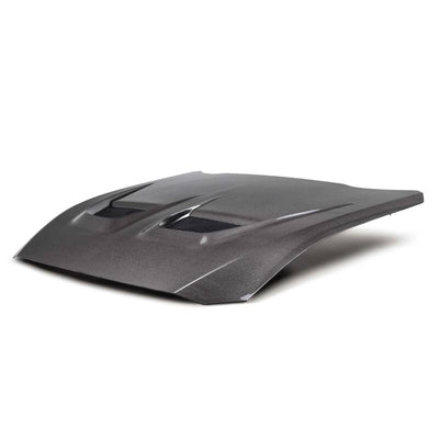 Anderson Composites 2024 Ford Mustang Type-GTD Double Sided Carbon Fiber Hood AC-HD24FDMU-GTD-DS