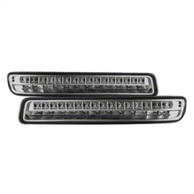 SPYDER xTune 99-06 GMC Sierra (Excl Denali) Full LED Bumper Lights - Chrome (CBL-GSI99-LED-C) 9029318