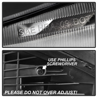 SPYDER xTune 09-12 Chevy Traverse (Excl LTZ) Driver Side Headlights - OEM Left (HD-JH-CTRA09-OE-L) 9042553