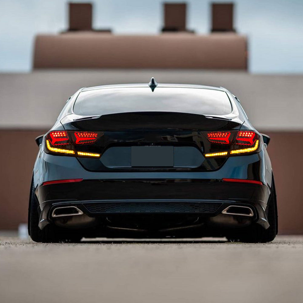 NTXGlow LED Tail Lights Smoke Lambo Style (2018-2022 Honda Accord)