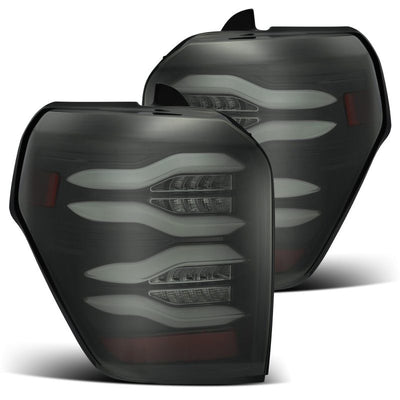 AlphaRex 10-21 Toyota 4Runner PRO-Series LED Tail Lights Jet Black 690010 *Discontinued
