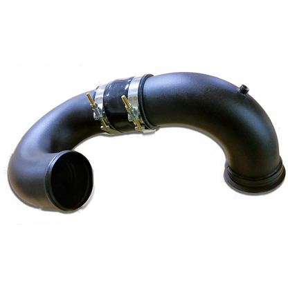 3.50" Twin Cold Pipe (2 PIECE) - 180 Degree bend into 90 Degree NPT