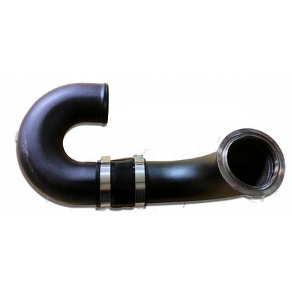 3.50" Twin Cold Pipe (2 PIECE) - 180 Degree bend into 90 Degree NPT