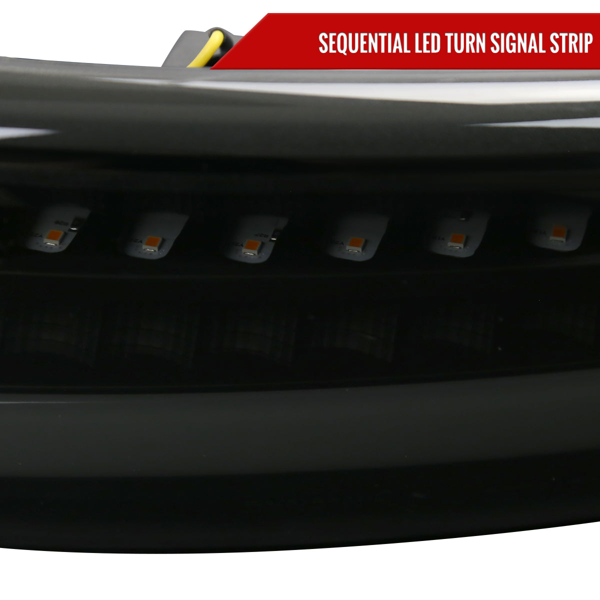 Spec-D 99-06 GMC Sierra Denali Yukon/XL SEQ Bumper Lights Black/Smoked