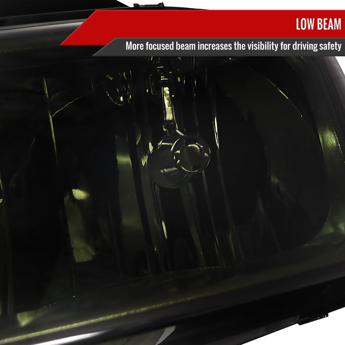 Spec-D 02-06 Avalanche/03-07 Silverado OEM Style Bumper Lights Smoked