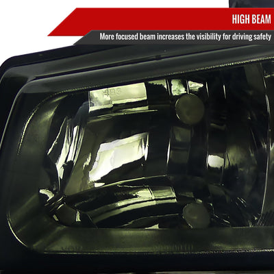 Spec-D 02-06 Avalanche/03-07 Silverado OEM Style Bumper Lights Smoked