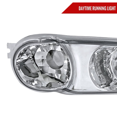 Spec-D 01-06 GMC Yukon/XL Denali/02-06 GMC Sierra Halo Bumper Lights