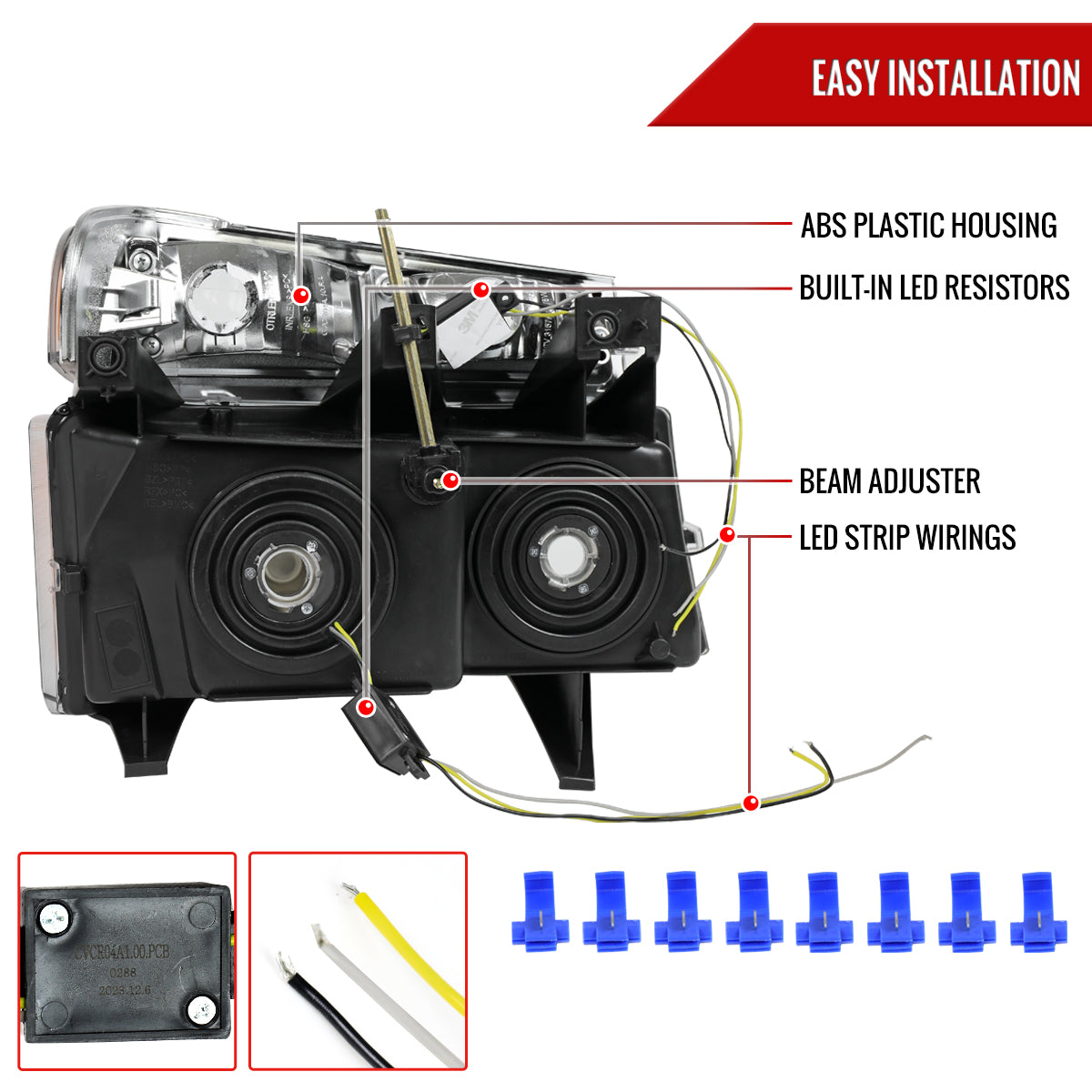 Spec-D 04-12 Chevy Colorado GMC Canyon Tail Lights Chrome/Clear G3