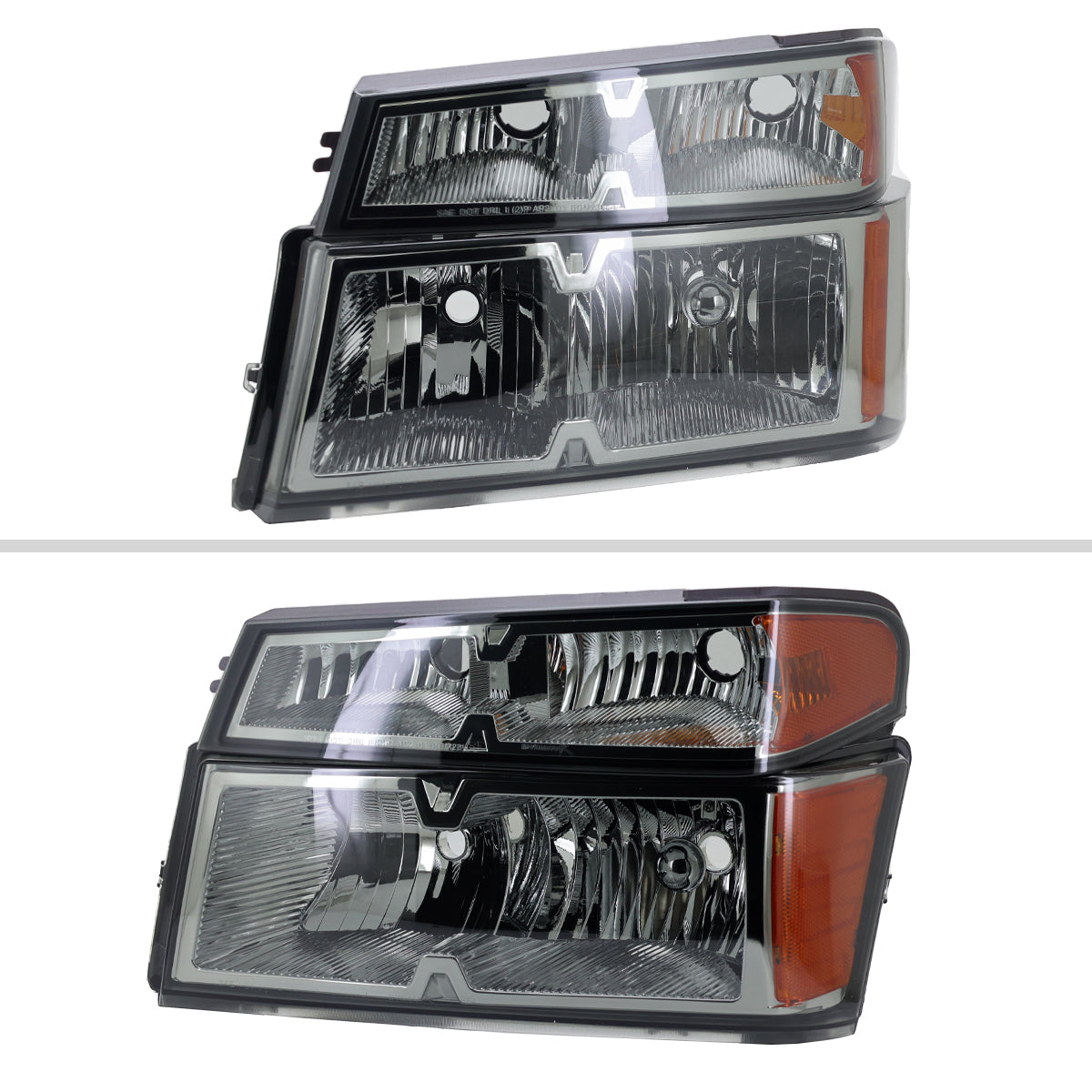 Spec-D 04-12 Chevy Colorado GMC Canyon Tail Lights Black Red