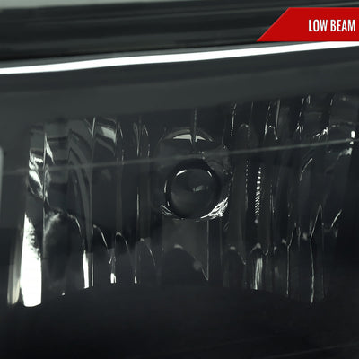 Spec-D 04-12 Colorado GMC Canyon Headlights Black/Smoked