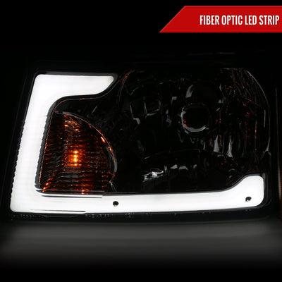 Spec-D 01-11 Ranger Bar OE Style/Amber Corner Lamp /Smoked Headlights