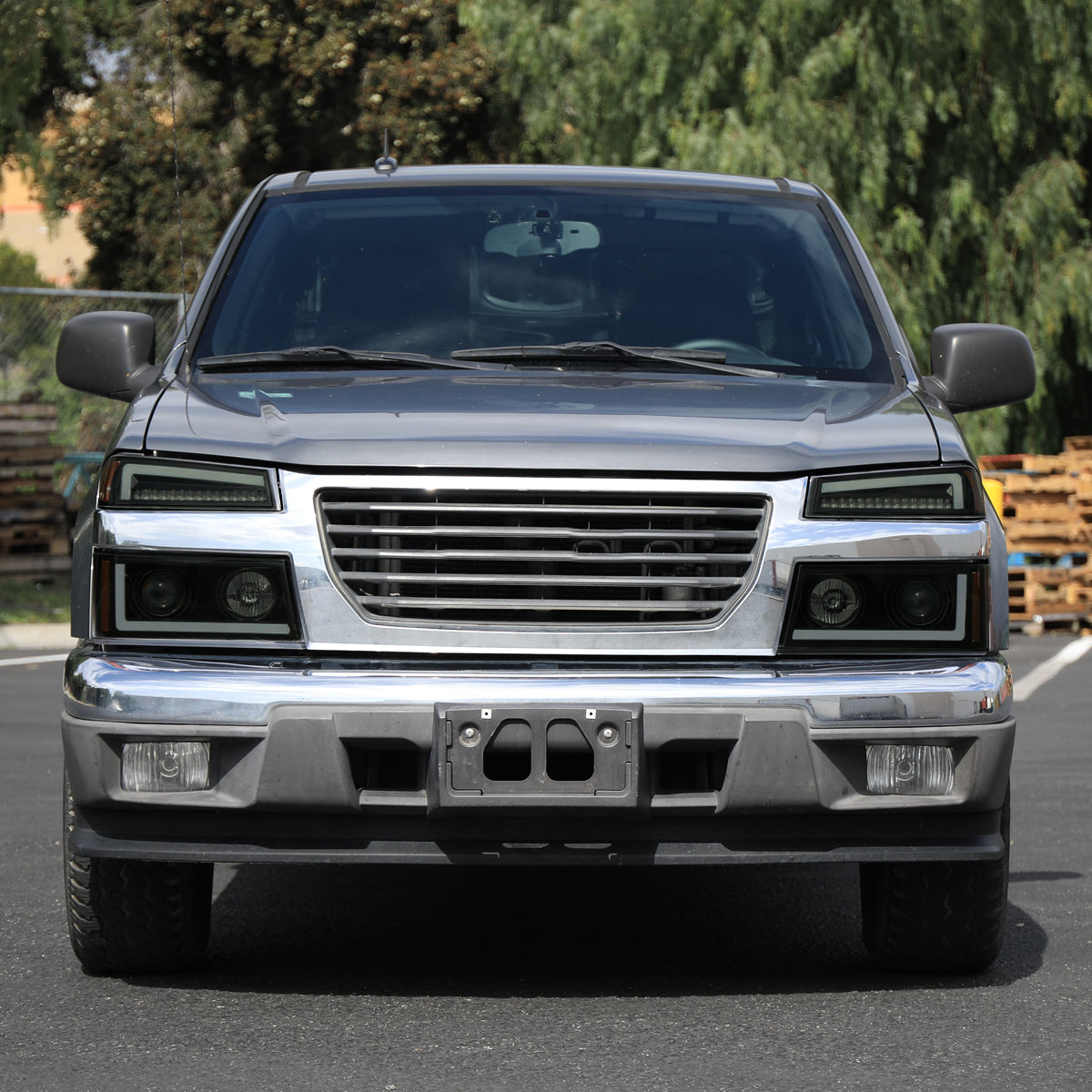 Spec-D 04-12 Chevy Colorado GMC Canyon Tail Lights Smoked