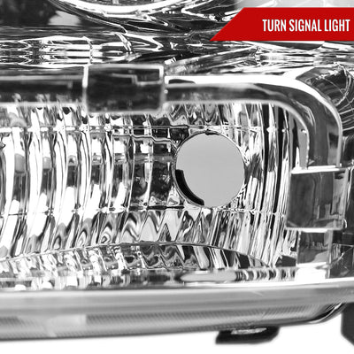 Spec-D 07-14 Chevy Avalanche/Tahoe/Suburban Headlights OE Style Chrome