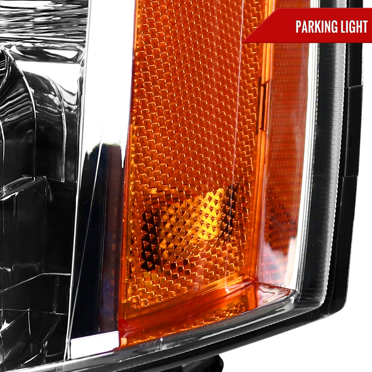 Spec-D 07-14 Chevy Avalanche/Tahoe/Suburban Headlights OE Style Chrome