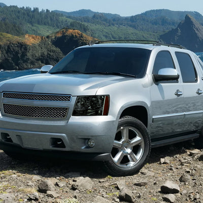 Spec-D 07-14 Avalanche/Tahoe/Suburban OE Style Smoked Headlights